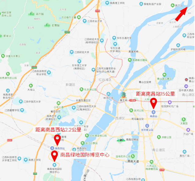 CACLP2023南昌展會地圖 CACLP2023南昌展會地圖