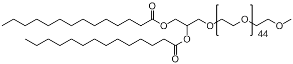二肉豆蔻酰甘油-聚乙二醇2000 二肉豆蔻酰甘油-聚乙二醇2000